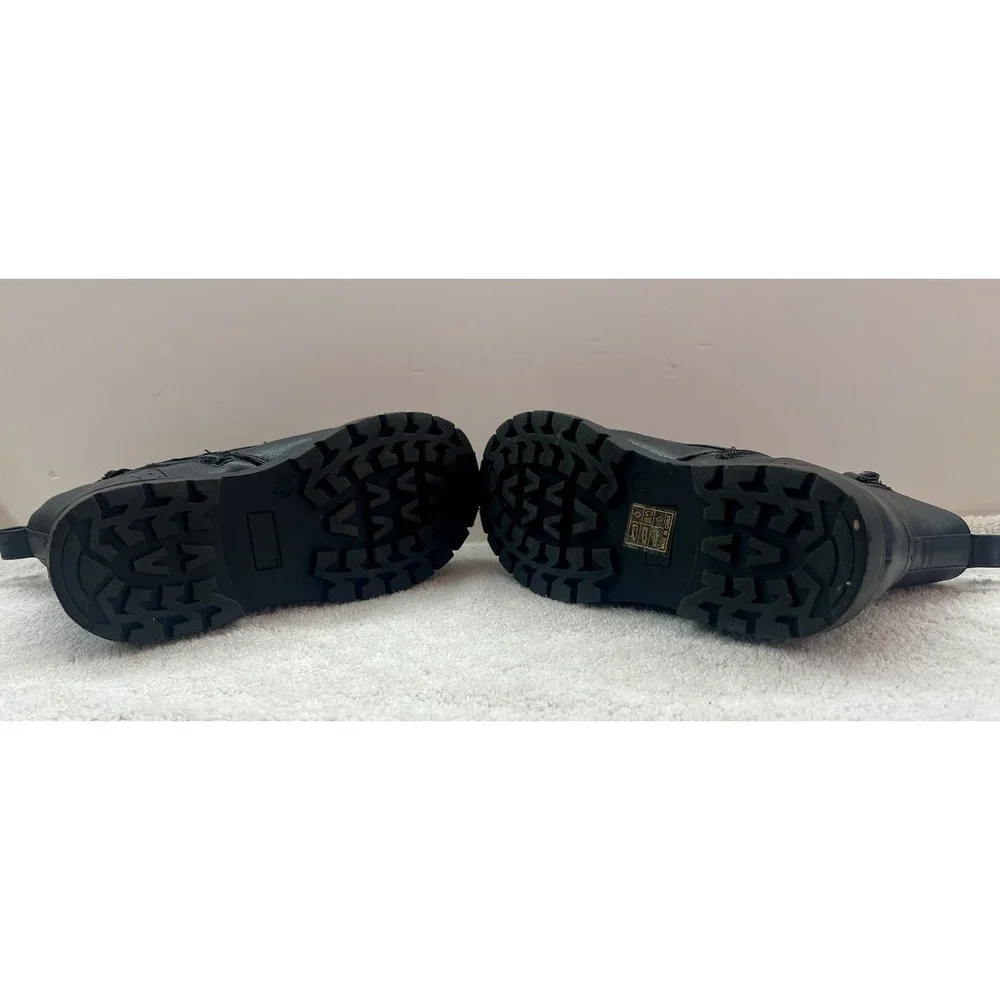 Dream‎ Pairs Kids Black Zip Up/Laced Boots Size 13